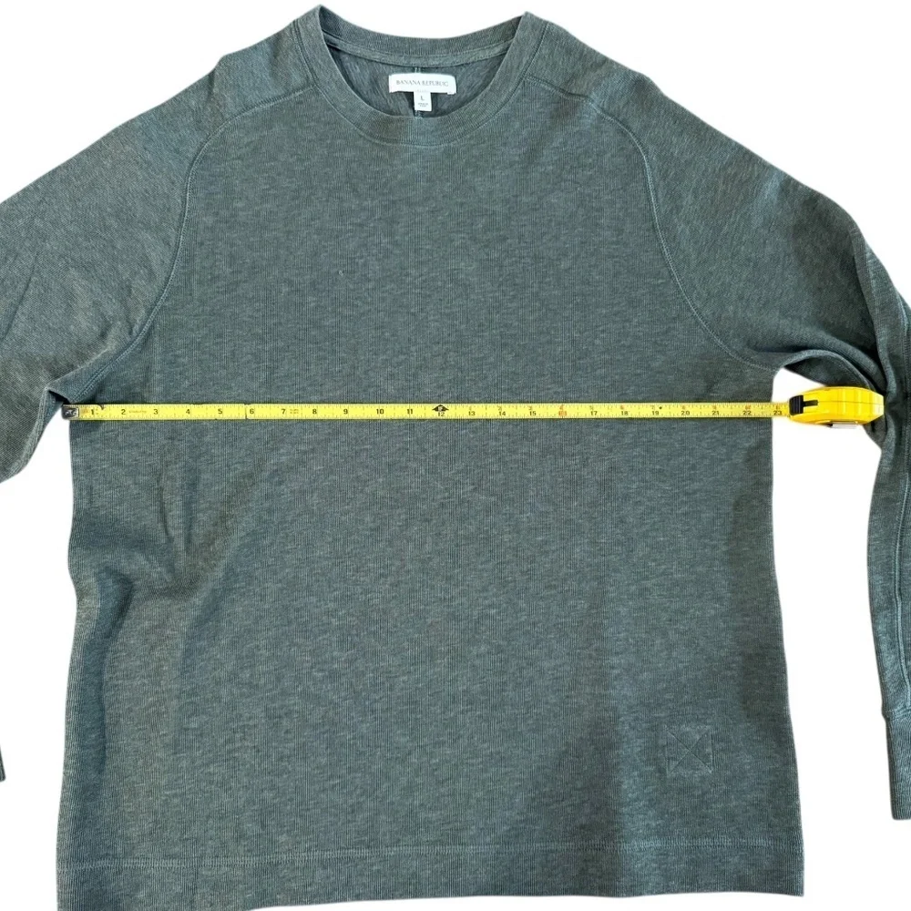 Banana Republic Slub Double-Knit Crew-Neck T-Shirt